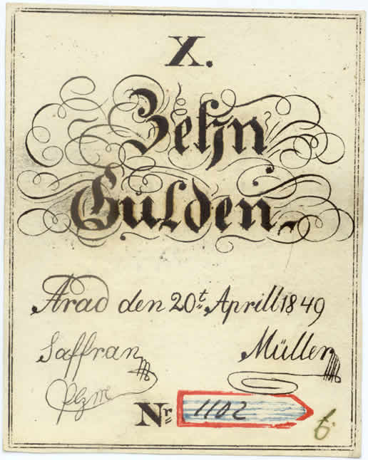 10 Gulden FRONT